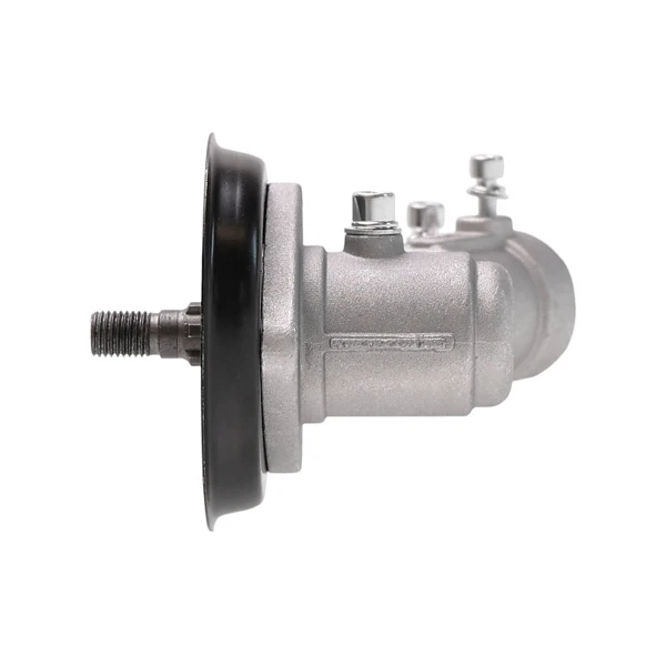 Getriebekopf für chinesische Motorsensen und Motorsensen aus dem Hobbymarkt mit Rohrdurchmesser 25,4 mm Vierkantwellenprofil
