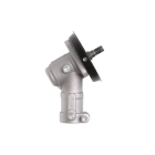 Getriebekopf für chinesische Motorsensen und Motorsensen aus dem Hobbymarkt mit Rohrdurchmesser 25,4 mm Vierkantwellenprofil