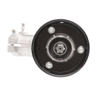 Getriebekopf für chinesische Motorsensen und Motorsensen aus dem Hobbymarkt mit Rohrdurchmesser 25,4 mm Vierkantwellenprofil