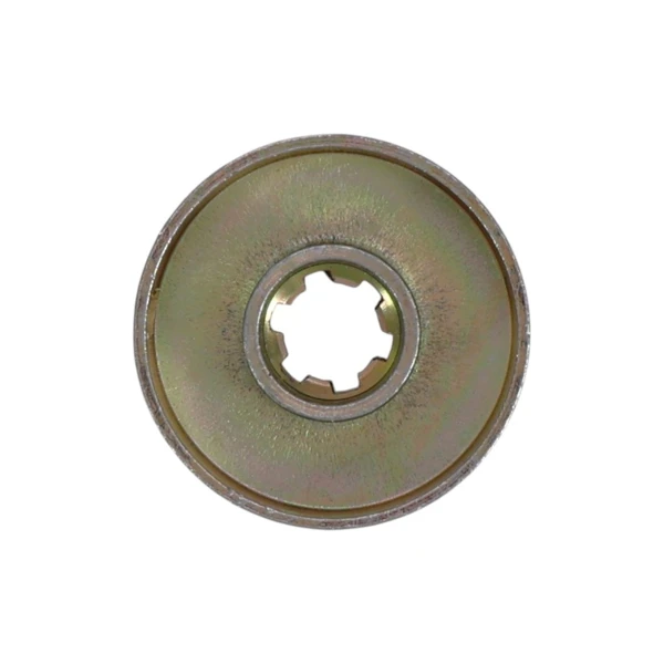 Getriebekopf für chinesische Motorsensen und Motorsensen aus dem Hobbymarkt mit Rohrdurchmesser 26 mm Schaft 7 Zähne