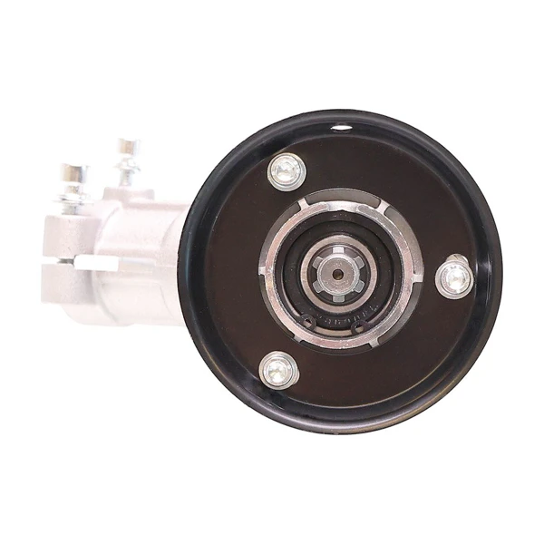 Getriebekopf für chinesische Motorsensen und Motorsensen aus dem Hobbymarkt mit Rohrdurchmesser 26 mm Vierkantwellenprofil