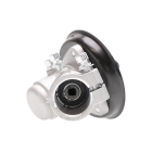 Getriebekopf für chinesische Motorsensen und Motorsensen aus dem Hobbymarkt mit Rohrdurchmesser 26 mm Vierkantwellenprofil