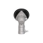 Getriebekopf für chinesische Motorsensen und Motorsensen aus dem Hobbymarkt mit Rohrdurchmesser 26 mm Vierkantwellenprofil