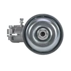 Getriebekopf für chinesische Motorsensen und Motorsensen aus dem Hobbymarkt mit Rohrdurchmesser 28 mm Schaft 7 Zähne