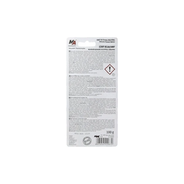 Grauer Silikondichtstoff +399°C 85g für Stihl 017 018 MS180 MS181 MS250 MS280 Husqvarna 136 137 141 435 Partner 351 371 391 420