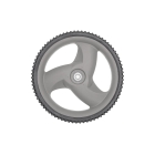 Hinterrad für Rasenmäher Husqvarna Partner Electrolux Craftsman McCulloch Poulan (OEM 532403509 532432747 532432749 193929X427 431880X460)