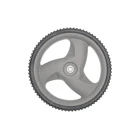 Hinterrad für Rasenmäher Husqvarna Partner Electrolux Craftsman McCulloch Poulan (OEM 532403509 532432747 532432749 193929X427 431880X460)