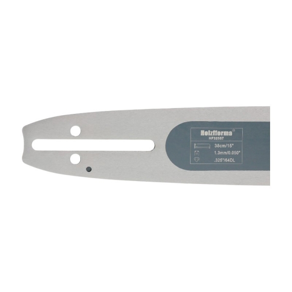Holzfforma Führungsschiene 15" (38 cm) .325" .050" (1,3 mm) 64 DL für Husqvarna 246 257 262 339XP 345 351 357 455 460 550XPG 555 560XP Jonsered 2051 2145 2159 Solo 630 636 637 643