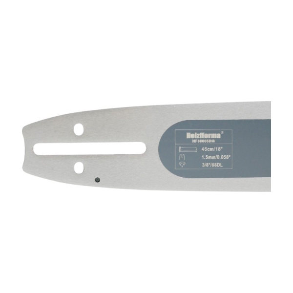 Holzfforma Führungsschiene 18" (45 cm) 3/8" .058" (1,5 mm) 68 DL für  Husqvarna 61 66 181 185 266 268 272 365 372 380 385 390 394 395 570 575 576 2100 3120 Jonsered 630 670 2165 CS2171 CS2188