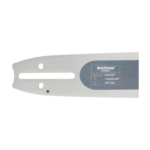Holzfforma Führungsschiene 20" (50 cm) 3/8" .058" (1,5 mm) 72 DL für  Husqvarna 61 66 181 185 266 268 272 365 372 380 385 390 394 395 570 575 576 2100 3120 Jonsered 630 670 2165 CS2171 CS2188