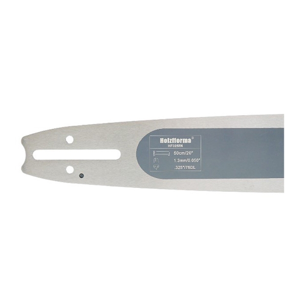Holzfforma Führungsschiene 20" (50 cm) .325" .050" (1,3 mm) 78 DL für Husqvarna 246 257 262 339XP 345 351 357 455 460 550XPG 555 560XP Jonsered 2051 2145 2159 Solo 630 636 637 643