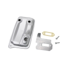 HS PARTS Auspuff Typ 2 für Stihl TS410 TS420 Kettensägen (OEM 42381400611)