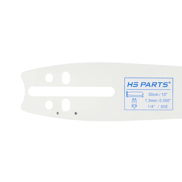 HS PARTS Carving-Führungsstange 10" (25 cm) 1/4" .050" (1,3 mm) für Stihl 009 017 018 MS170 MS180 MS181 MS210 MS230 MS211 MS250 Husqvarna 136 137 339XP 236 240 334T Echo CS301 CS346