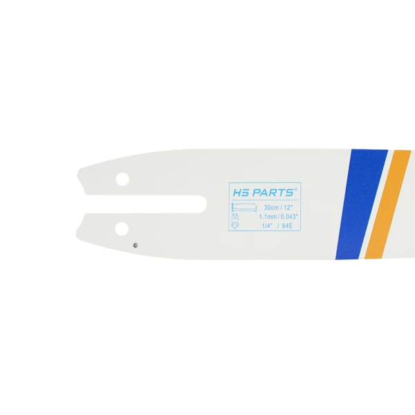 HS PARTS Führungsschiene 12" (30 cm) 1/4" .043" (1,1 mm) für Stihl 017 018 MS170 MS180 MS150 MS150T MS151T MS193T MS194T MSA60 MSA70 MSA120 MSA160 MSA200 HT100 HT101 HT130 HT131 HT56 HTE60