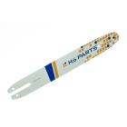 HS PARTS Führungsschiene 12" (30 cm) 3/8" .050" (1,3 mm) + 2 x Sägekette 44 Glieder Vierkantzahn