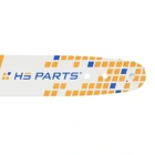 HS PARTS Führungsschiene 12" (30 cm) 3/8" .050" (1,3 mm) für Husqvarna 136 137 140 235 236 240 Jonsered CS2135 CS2234 Partner 350 351 352 Dolmar 100 106 ES140 Makita DCS4301 UC3030A UC3500