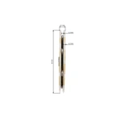 HS PARTS Führungsschiene 12" (30 cm) 3/8" .050" (1,3 mm) für Stihl MSE140 MS160 MS170 MS180 MS191 MS211 MS230 MS241 MS250 E180
