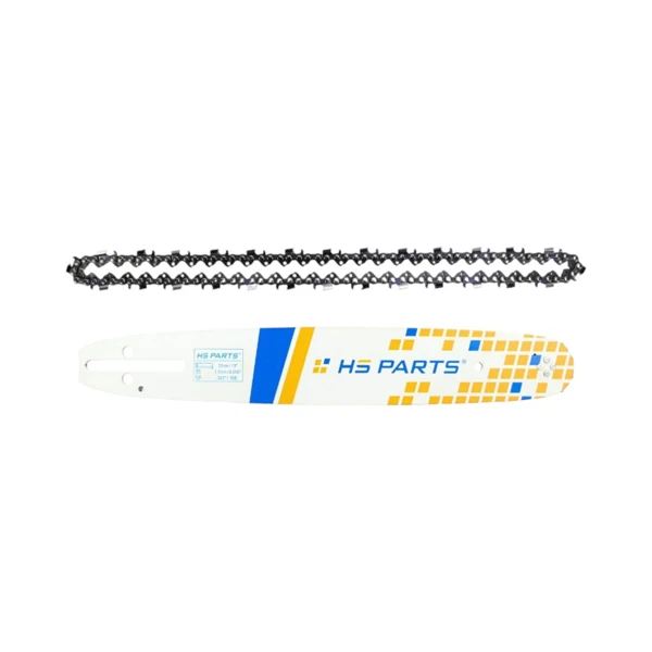 HS PARTS Führungsschiene 13" (33 cm) .325" .058" (1,5 mm) + Sägekette 56 Glieder Vierkantzahn für Husqvarna 40 45 55 136 154 254 257 262 345 346 357 435 445 460 Jonsered 2155 CS2149W Dolmar 112 116 Oleomac 947 952 962