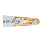 HS PARTS Führungsschiene 14" (35 cm) 1/4" .043" (1,1 mm) für Stihl 017 018 MS170 MS180 MS MS150 MS150T MS151T MS193T MS194T MSA60 MSA70 MSA120 MSA160 MSA200 HT100 HT101 HT130 HT131 HT56 HTE60