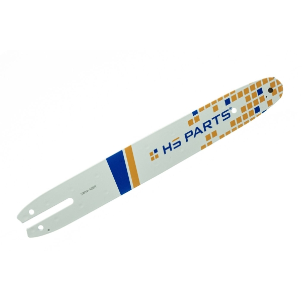HS PARTS Führungsschiene 14" (35 cm) 3/8" .043" (1,1 mm) für Stihl MSE140 017 018 MS170 MS180 019T HT70 HT101 MS190 E140 MS171 MSA200C