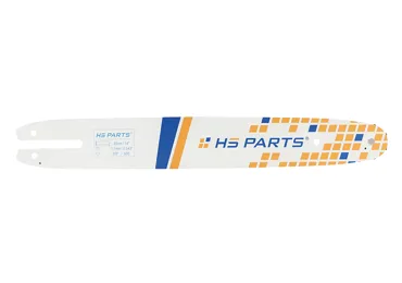 HS PARTS Führungsschiene 14" (35 cm) 3/8" .043" (1,1 mm) für Stihl MSE140 017 018 MS170 MS180 019T HT70 HT101 MS190 E140 MS171 MSA200C