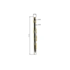 HS PARTS Führungsschiene 14" (35 cm) 3/8" .050" (1,3 mm) + für Husqvarna 120 135 140 240 334T 335XPT 338XPT T540XP Jonsered 2035 2036 CS2135 CS2139T Solo 614 630 633 635 637 McCulloch MS1636