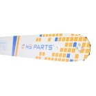 HS PARTS Führungsschiene 14" (35 cm) 3/8" .050" (1,3 mm) für Husqvarna 36 41 136 137 141 236 240 T435 335XPT 333 334 Jonsered 2035 2115 2117 2138 CS2234 CS2236T Solo 614 630 633 636