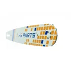 HS PARTS Führungsschiene 15" (38 cm) 3/8" .050" (1,3 mm) + 4 x Sägekette 56 Glieder Vierkantzahn für Husqvarna 246 254 262 345 357 455 460 555 560 Jonsered 2054 CS2260 Dolmar 111 112 115 PS540 Solo 613 614 650 Oleomac 162 956 962