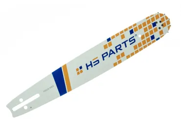 HS PARTS Führungsschiene 15" (38 cm) 3/8" .050" (1,3 mm) für Husqvarna 246 254 262 345 357 455 460 555 560 Jonsered 2054 CS2260 Dolmar 111 112 115 PS540 Solo 613 614 650 Oleomac 162 956 962