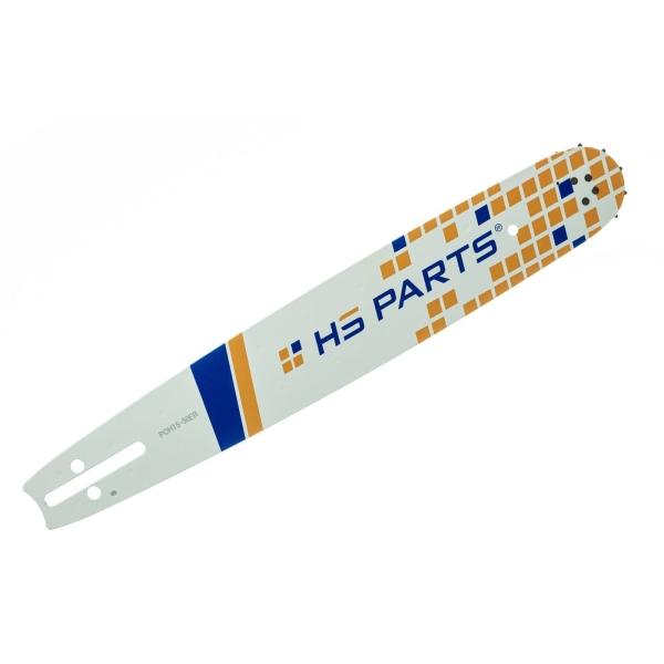 HS PARTS Führungsschiene 15" (38 cm) 3/8" .050" (1,3 mm) für Husqvarna 246 254 262 345 357 455 460 555 560 Jonsered 2054 CS2260 Dolmar 111 112 115 PS540 Solo 613 614 650 Oleomac 162 956 962