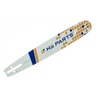 HS PARTS Führungsschiene 15" (38 cm) 3/8" .058" (1,5 mm) + 2 x Sägekette 56 Glieder Vierkantzahn  für Husqvarna 36 45 51 55 137 242 262 340 345 346 357 359 435 444 450E 460 550XP 555 560XP T435