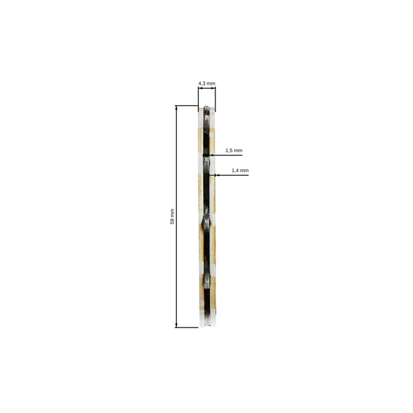 HS PARTS Führungsschiene 15