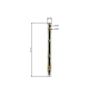 HS PARTS Führungsschiene 15" (38 cm) 3/8" .063" (1,6 mm) für Stihl 029 031 032 034 041 042 036 044 056 066 MS290 MS310 MS360 MS361 MS362 MS391 MS440 MS441 MS462 MS460 MS640 MS650 MS660 MS500i