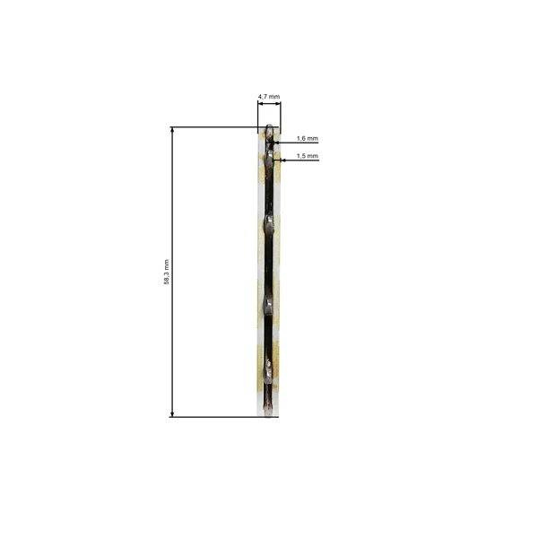 HS PARTS Führungsschiene 15