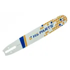 HS PARTS Führungsschiene 15" (38 cm) 3/8" .063" (1,6 mm) + Sägekette 56 Glieder Vierkantzahn + Ringkettenrad für Stihl 064 066 MS660
