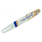 HS PARTS Führungsschiene 15" (38 cm) .325" .050" (1,3 mm) + 2 x Sägekette 64 Glieder Vierkantzahn für Husqvarna 40 55 242 254 262 339XP 353 357 359 T435 445 455 460 550 560XP
