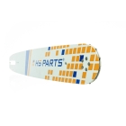 HS PARTS Führungsschiene 15" (38 cm) .325" .063" (1,6 mm) + 2 x Sägekette 62 Glieder Vierkantzahn für Stihl 024 026 028 029 030 031 032 039 MS240 MS260 MS261 MS270 MS271 MS280 MS290 MS291 MS310 MS390