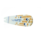 HS PARTS Führungsschiene 16" (40 cm) 3/8" .050" (1,3 mm) + 2 x Sägekette 55 Glieder Vierkantzahn für Stihl 009 010 011 017 018 019 020 021 023 025 MS160 MS170 MS171 MS180 MS181 MS192 MS210 MS211 MS250 MS231 MS241 MS251