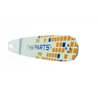 HS PARTS Führungsschiene 16" (40 cm) 3/8" .050" (1,3 mm) + 2 x Sägekette 56 Glieder Vierkantzahn für Husqvarna 120 135 140 240 334T 335XPT 338XPT T540XP Jonsered 2035 2036 CS2135 CS2139T Solo 614 630 633 635 637 McCulloch MS1636