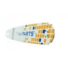 HS PARTS Führungsschiene 16" (40 cm) 3/8" .050" (1,3 mm) für Husqvarna 246 254 262 345 357 455 460 555 560 Jonsered 2054 CS2260 Dolmar 111 112 115 PS540 Solo 613 614 650 Oleomac 162 956 962