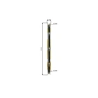 HS PARTS Führungsschiene 16" (40 cm) 3/8" .050" (1,3 mm) für Stihl 009 010 011 017 018 019 020 021 023 025 MS160 MS170 MS171 MS180 MS181 MS192 MS210 MS211 MS250 MS231 MS241 MS251