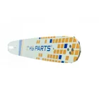 HS PARTS Führungsschiene 16" (40 cm) 3/8" .050" (1,3 mm) + Sägekette 56 Glieder Vierkantzahn für Husqvarna 136 137 140 235 236 240 Jonsered CS2135 CS2234 Partner 350 351 352 Dolmar 100 106 ES140 Makita DCS4301 UC3030A UC3500