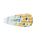 HS PARTS Führungsschiene 16" (40 cm) 3/8" .050" (1,3 mm) + Sägekette 60 Glieder Vierkantzahn für Husqvarna 246 254 262 345 357 455 460 555 560 Jonsered 2054 CS2260 Dolmar 111 112 115 PS540 Solo 613 614 650 Oleomac 162 956 962