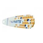 HS PARTS Führungsschiene 16" (40 cm) 3/8" .058" (1,5 mm) + 4 x Sägekette 60 Glieder Vierkantzahn für Husqvarna 40 55 242 254 262 339XP 353 357 359 T435 445 455 460 550 560XP