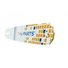 HS PARTS Führungsschiene 16" (40 cm) 3/8" .058" (1,5 mm) + Sägeketten zum Längsschneiden 60 Glieder für Husqvarna 61 66 266 268 272 365 372XP 585 Solo 665 670 681 Jonsered 2077 2171 Dolmar PS6400 Shindaiwa 285 577 Makita DCS6400 DCS7301