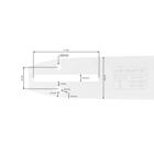 HS PARTS Führungsschiene 16" (40 cm) .325" .043" (1,1 mm) für Husqvarna 330i 525i XP T535i XP 340i 540i T540i XP