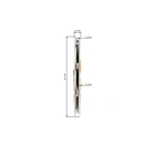 HS PARTS Führungsschiene 16" (40 cm) .325" .043" (1,1 mm) für Husqvarna 330i 525i XP T535i XP 340i 540i T540i XP