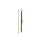 HS PARTS Führungsschiene 16" (40 cm) .325" .050" (1,3 mm) für Stihl 021 023 025 MS210 MS230 MS231 MS241 MS250 MS251
