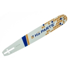 HS PARTS Führungsschiene 16" (40 cm) .325" .058" (1,5 mm) + 2 x Sägekette 66 Glieder Vierkantzahn für Husqvarna 51 55 346XP 353 357 359 455 460 560XP