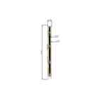 HS PARTS Führungsschiene 16" (40 cm) .325" .058" (1,5 mm) für Husqvarna 36 45 55 136 154 254 257 262 345 346 357 435 445 460 Jonsered 2054 2152 2155 CS2149W Dolmar 109 111 112 116 Oleomac 938 946 947 952 962 Solo 639 651 665